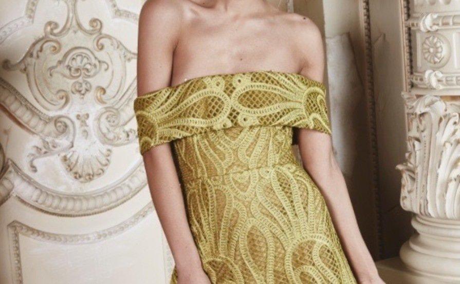 Thurley Ravello Mini Dress Yellow Size 10 photo 3