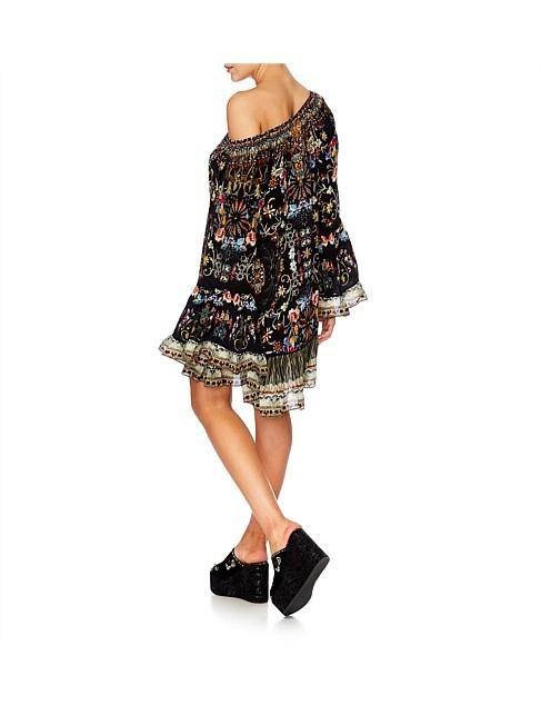 Camilla 'Dancing in the Dark' A Line Frill Dress Size L photo 3