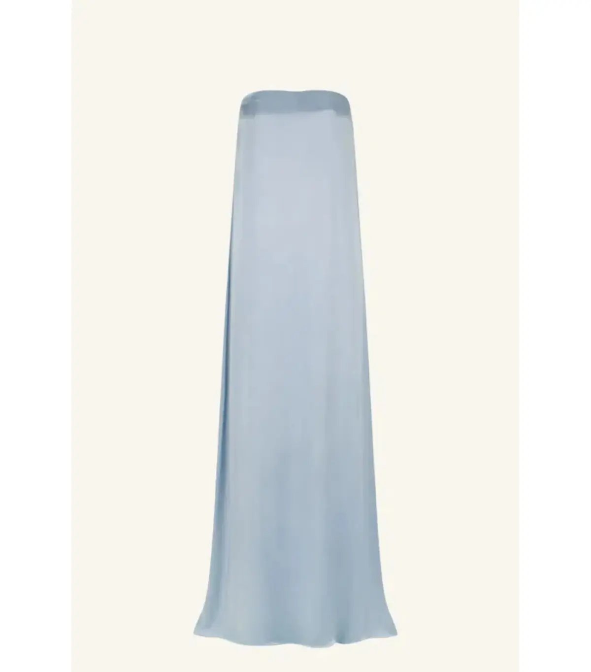 Shona Joy La Lune Strapless Column Maxi Dress Powder Blue Size AU 10 photo 7