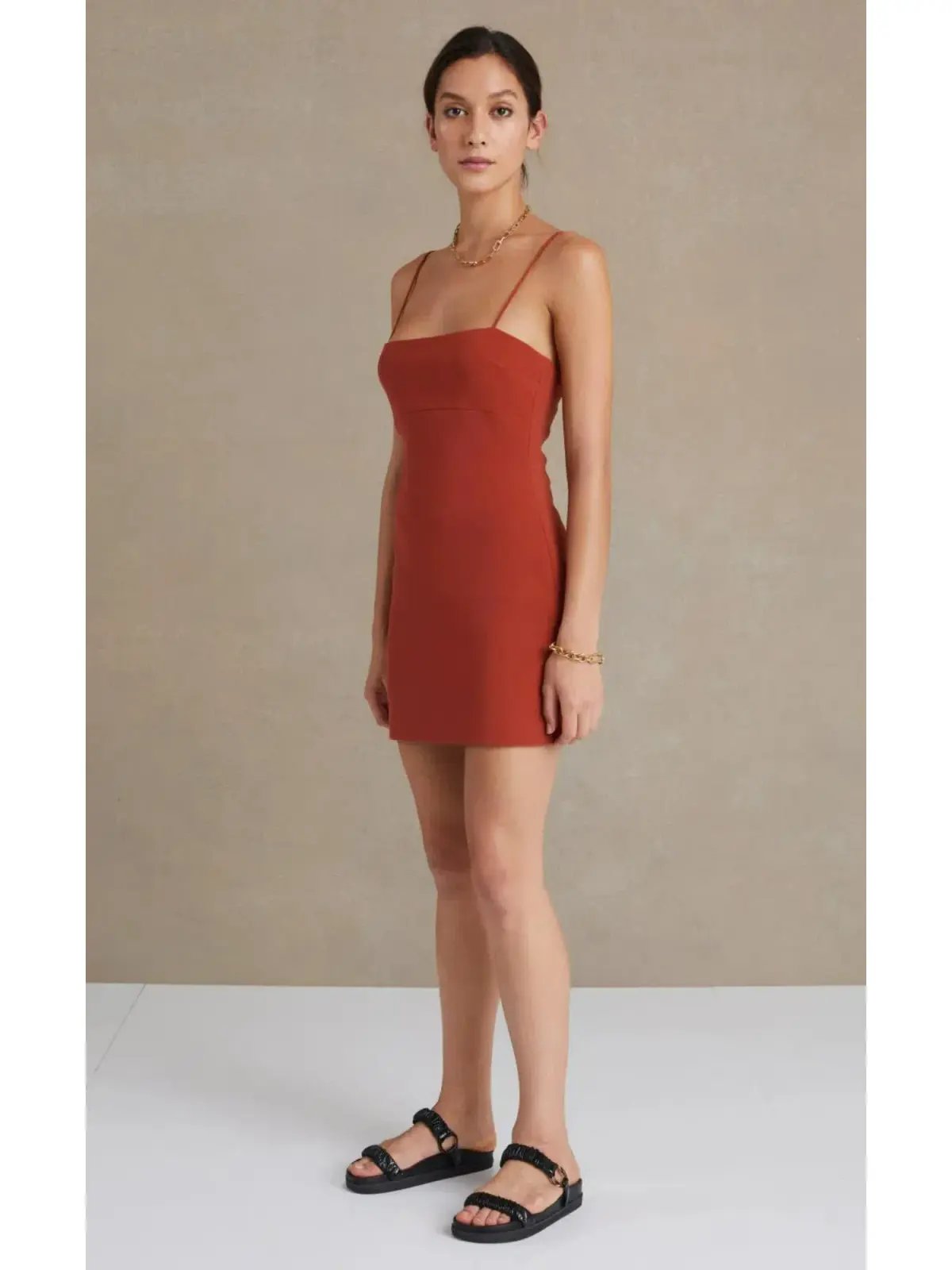 Bec & Bridge Maya Dress Brown Size AU 6 photo 2