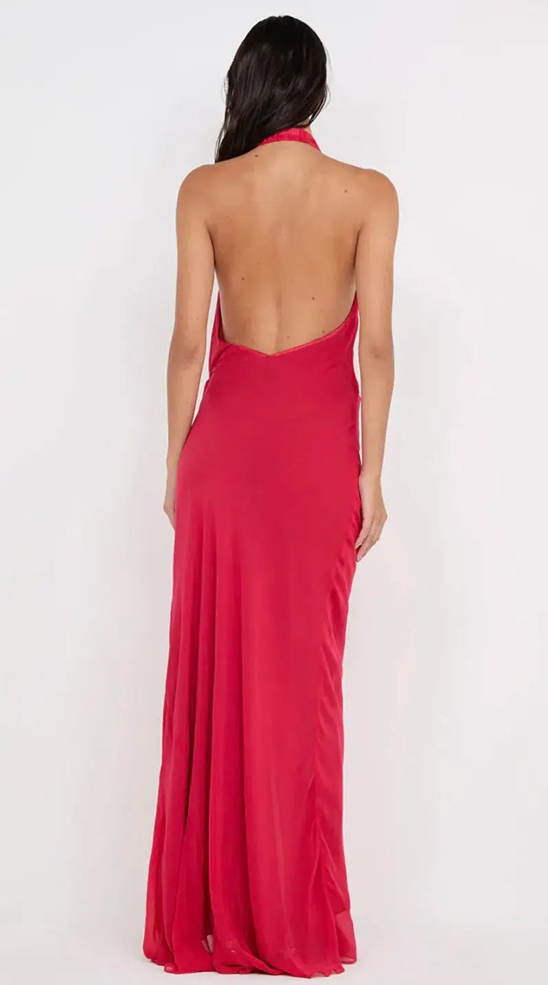Bec And Bridge Soneva Dress Strawberry Size 10 photo 3