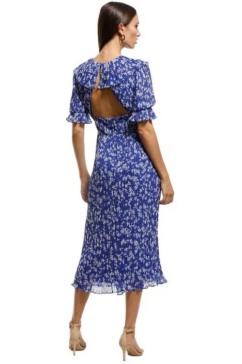 Talulah Mediterranean Minx Midi Dress Floral Size 8 photo 2