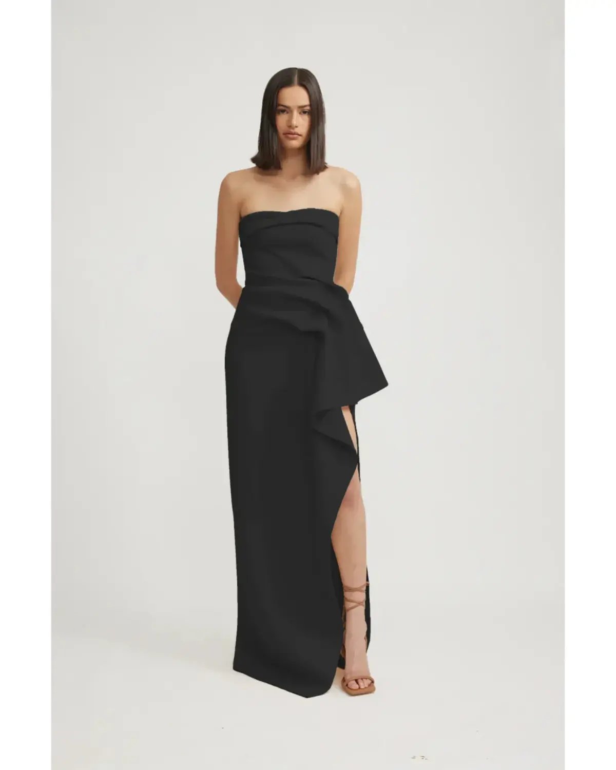Tojha November Gown Black Size AU 12 photo 2