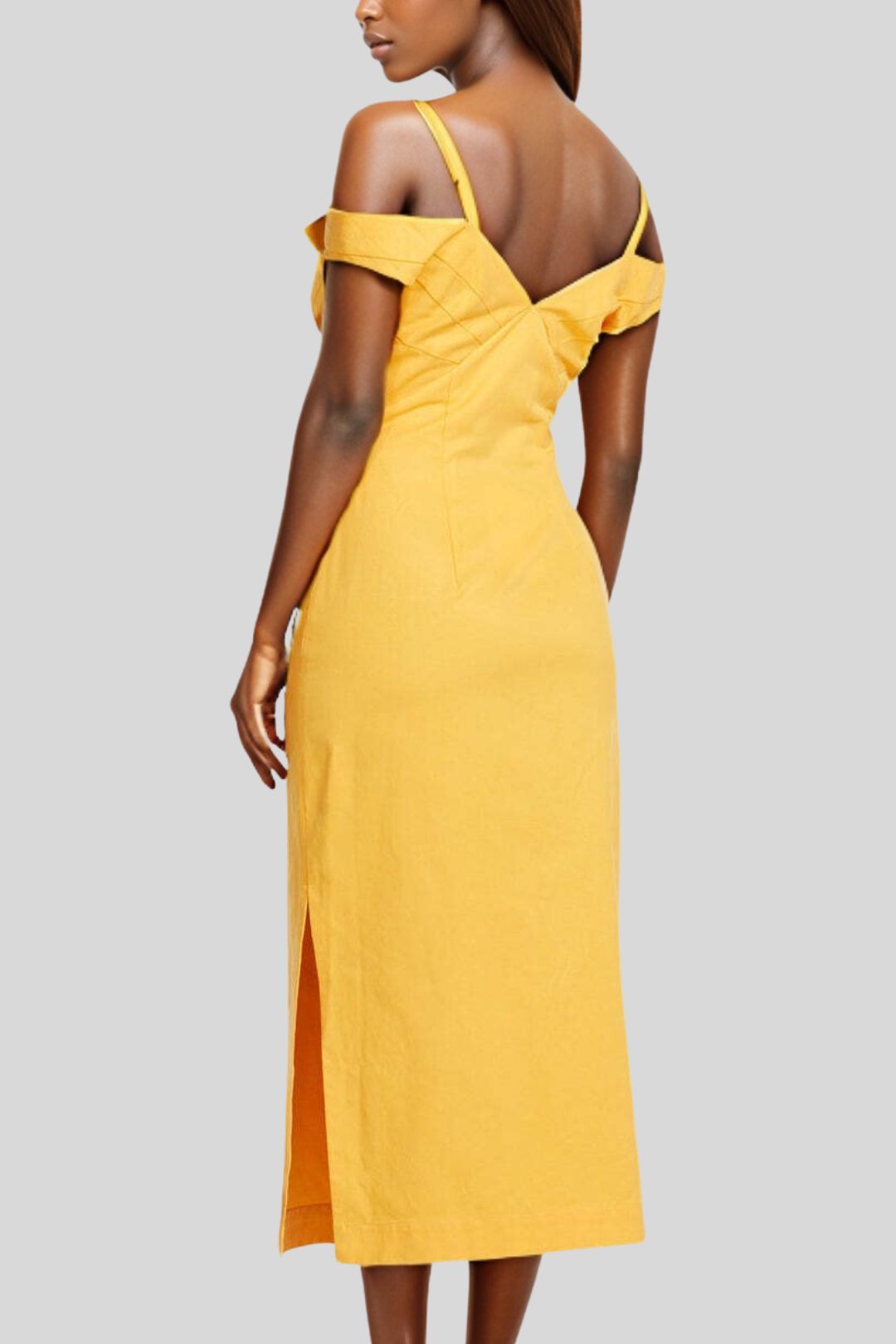 Whirlpool Dress in Mango photo 2