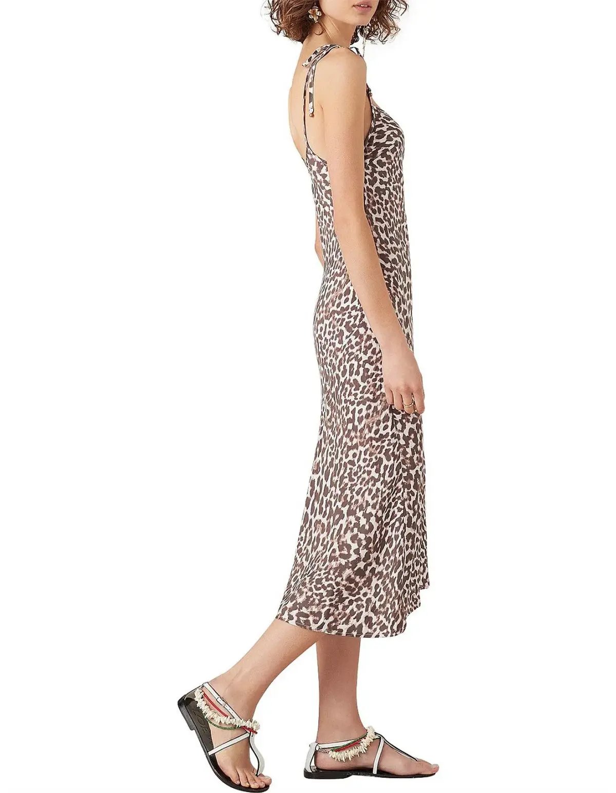 Tigerlily Onari Maxi Dress Leopard Print Size 14 photo 4