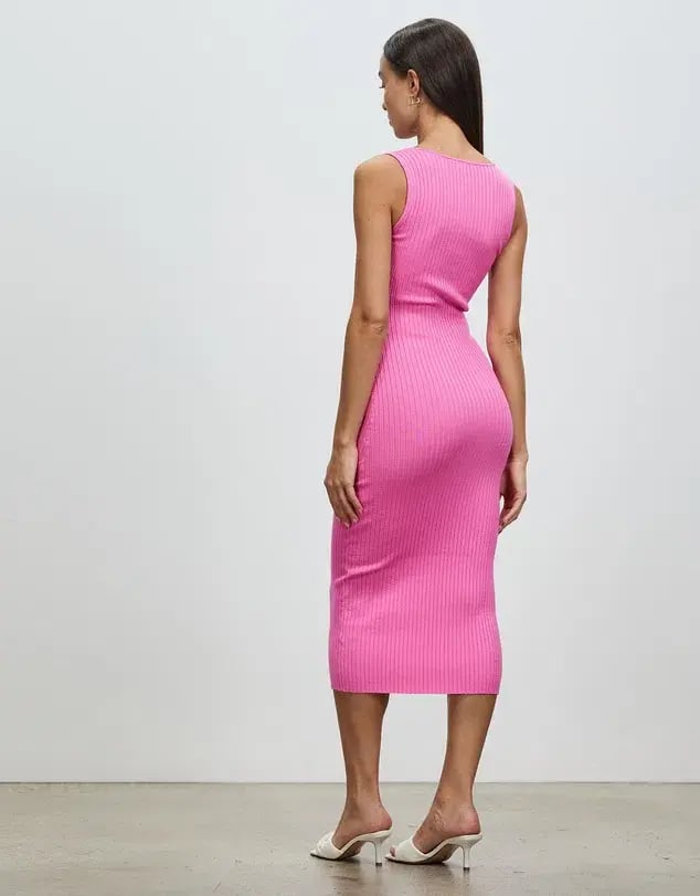 Lover Lily Midi Dress Pink Size 8 photo 3