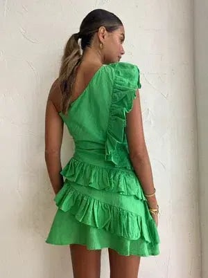 By Nicola Adrift Dress Green Size AU 8 photo 4