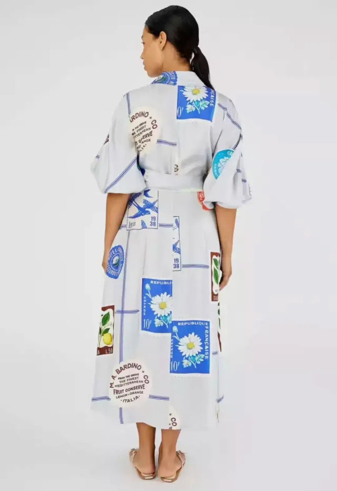 Oroton Picnic Print Dress Size 10 photo 3