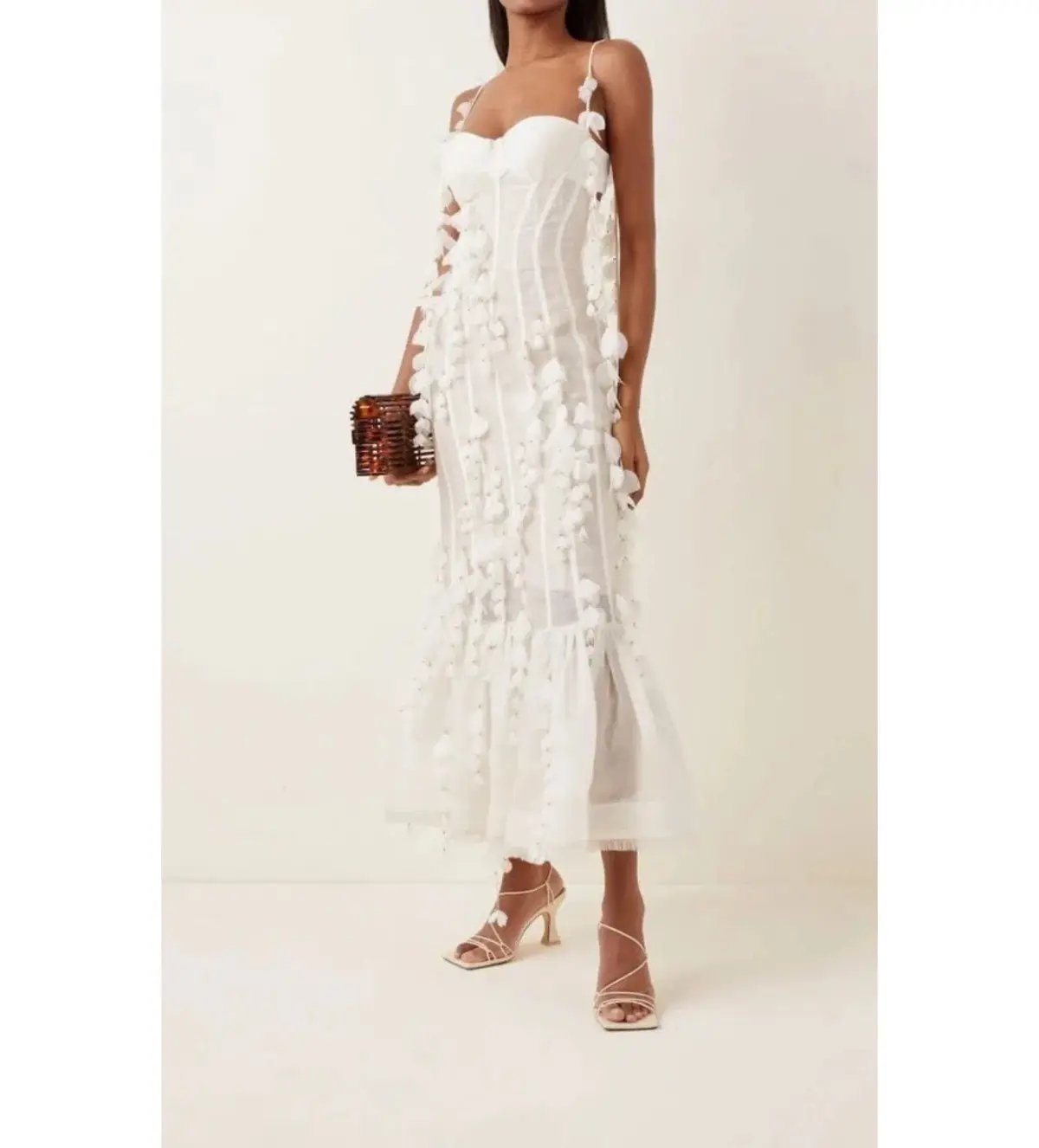 Zimmermann Botanica Petal Gown White Size 1/AU 10 photo 2