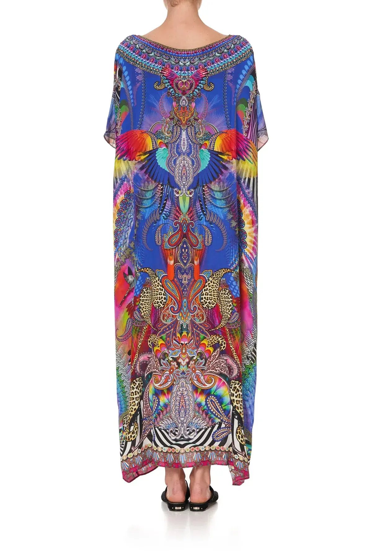 Camilla Psychedelica Round Neck Kaftan One Size photo 2
