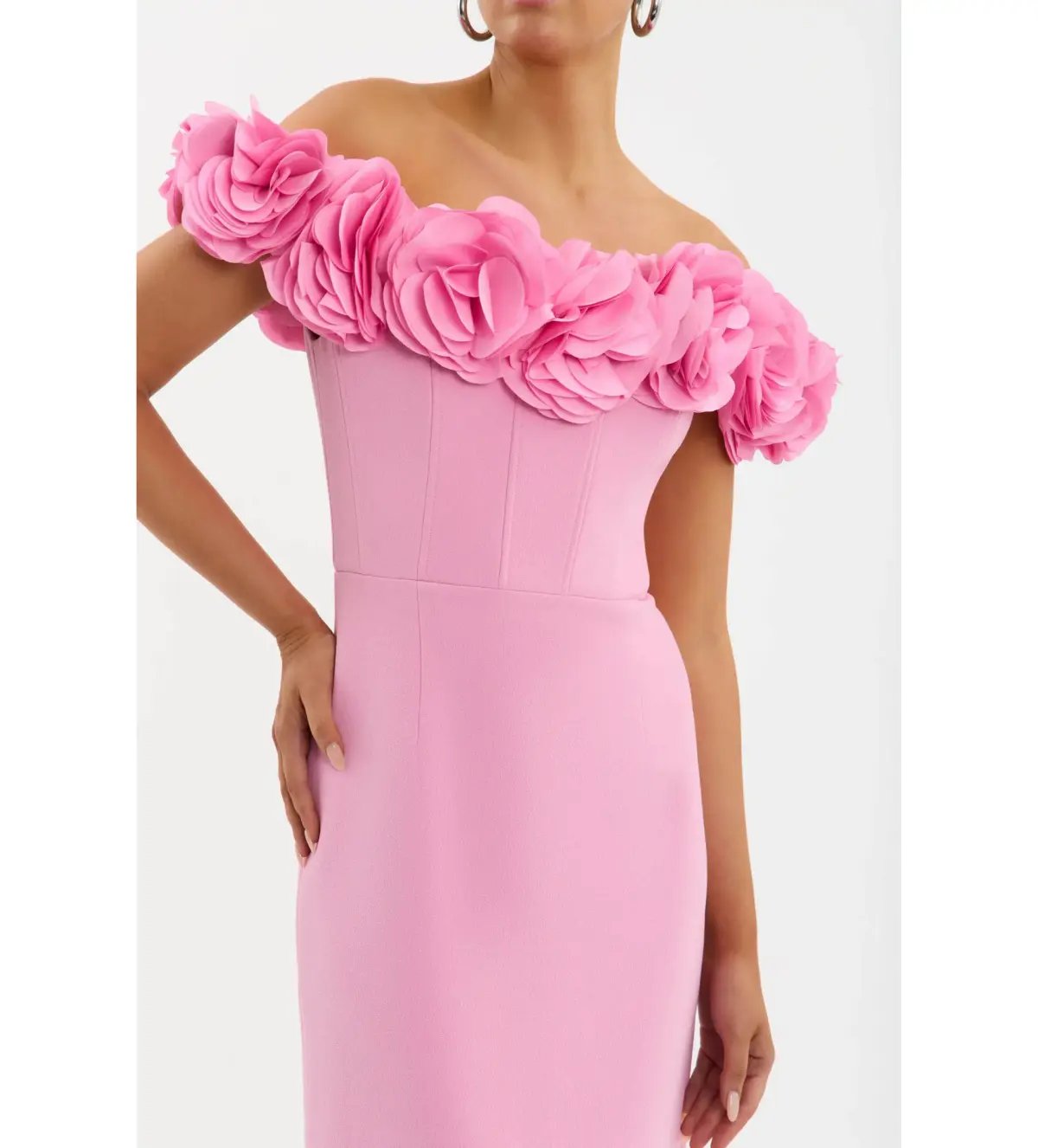 Rebecca Vallance Odetta Mini Dress in Pink Size AU 12 photo 2