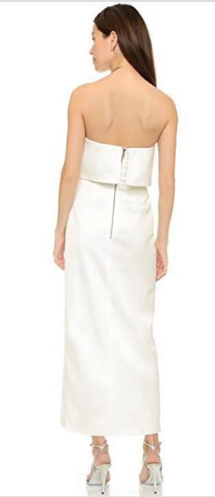 Keepsake Keep Watch Maxi Dress in White size 10 photo 4