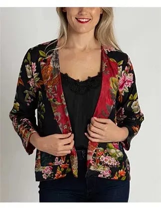 Johnny Was Ruby Jacket - Ryuu Vintage Size 12/L photo 3