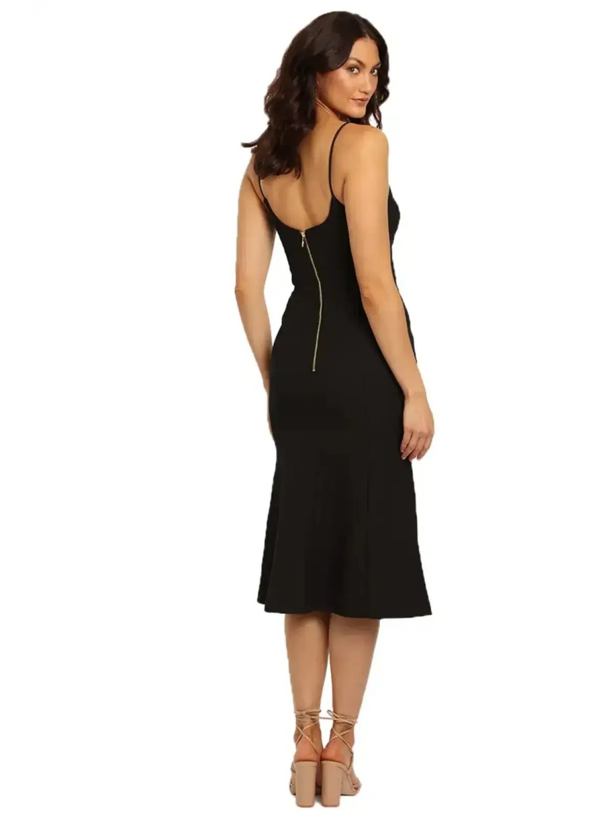 Rebecca Vallance Romy Midi in Black Size AU 8 photo 3