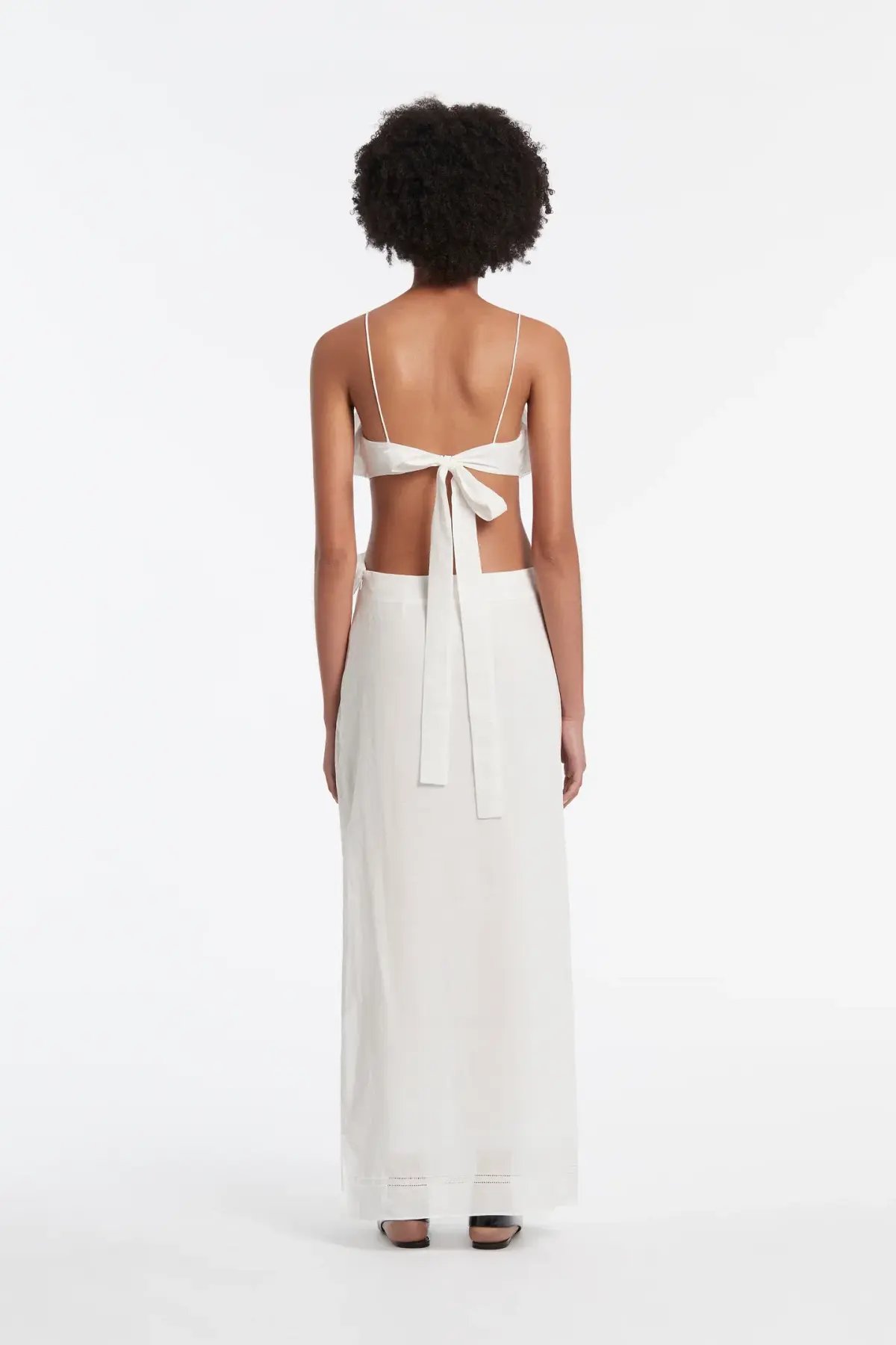 Sir the Label Allegra Frill Maxi Dress Ivory Size 2 / AU 10 photo 2