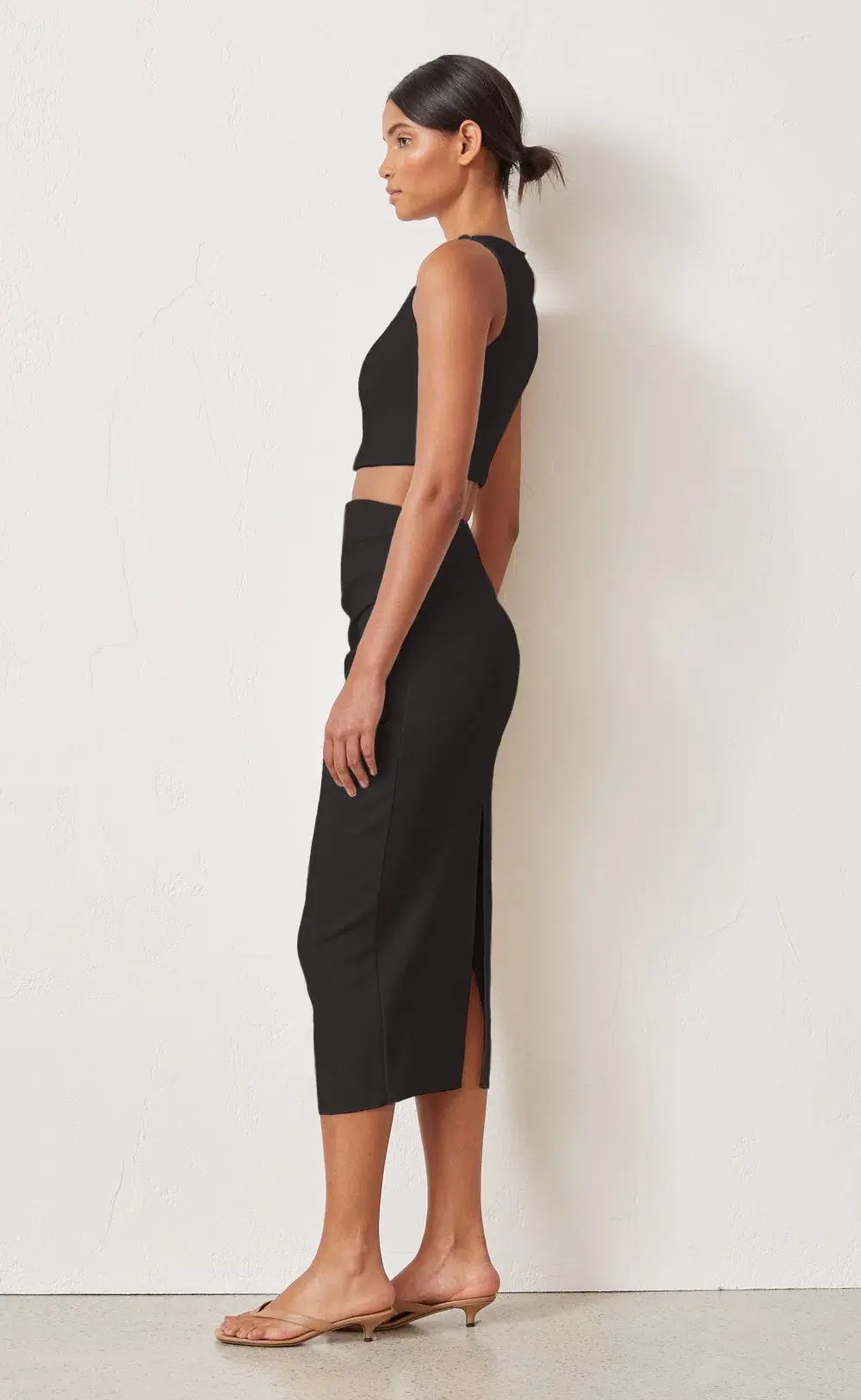 Bec & Bridge Raphaela Top and Skirt Set Black Size 6 photo 2
