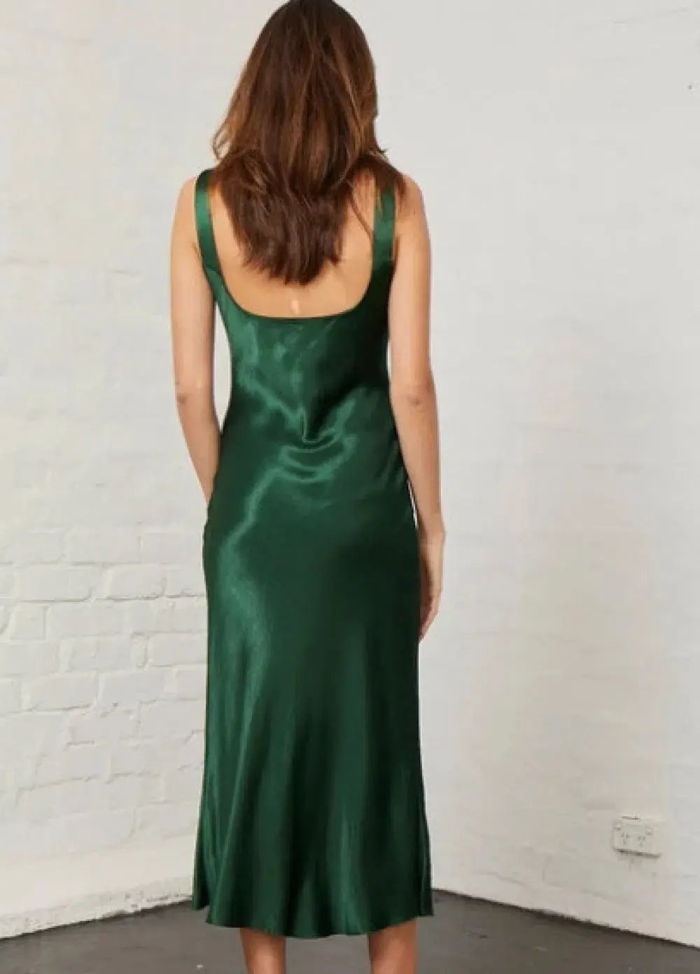 Bec & Bridge Martini Club Midi Dress Green Size 10 photo 3