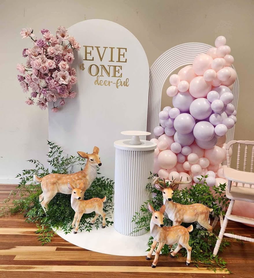 Party prop backdrop set package for hire photo 3