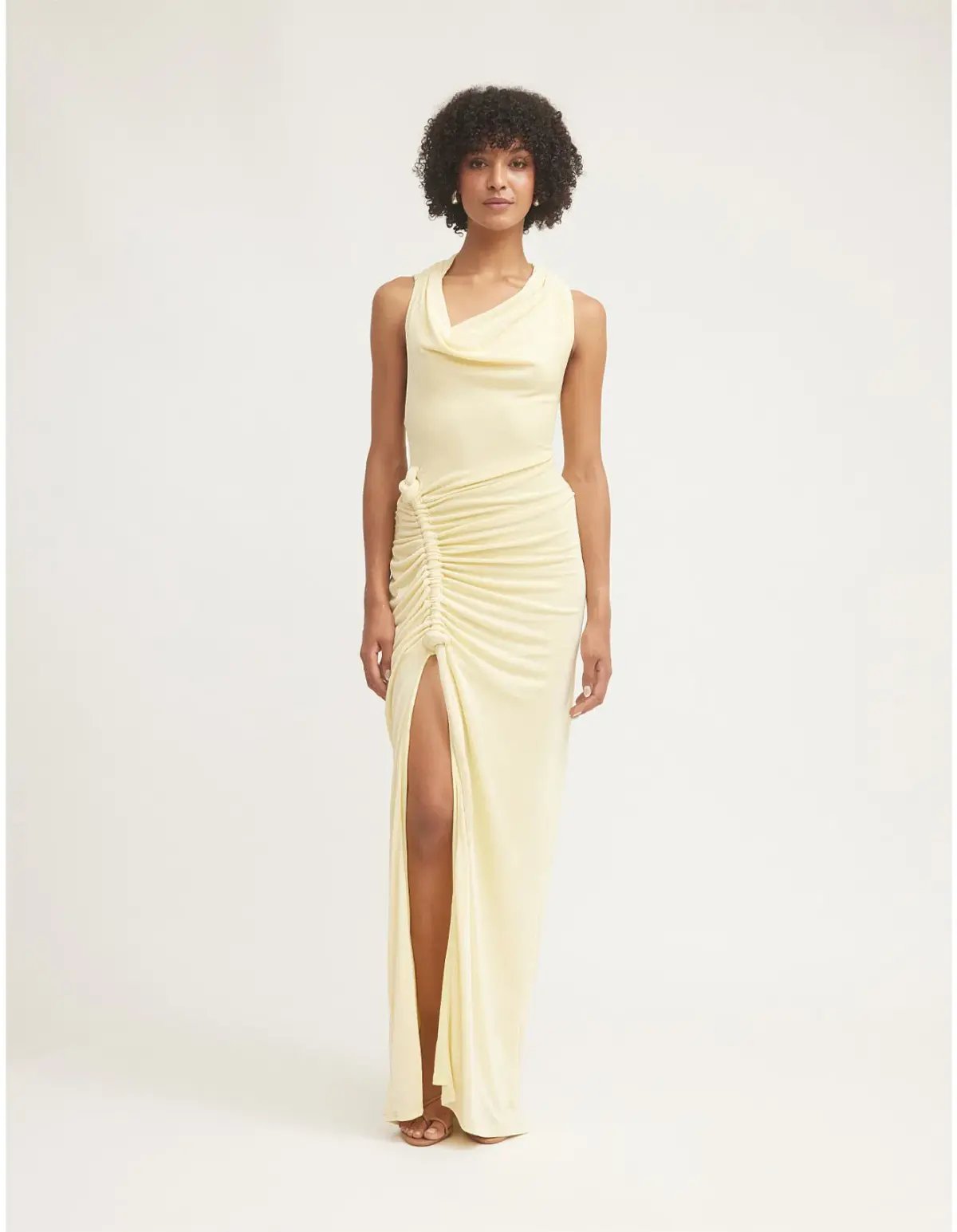 Tojha Sutton Maxi Dress Lemonade Size 8 photo 2