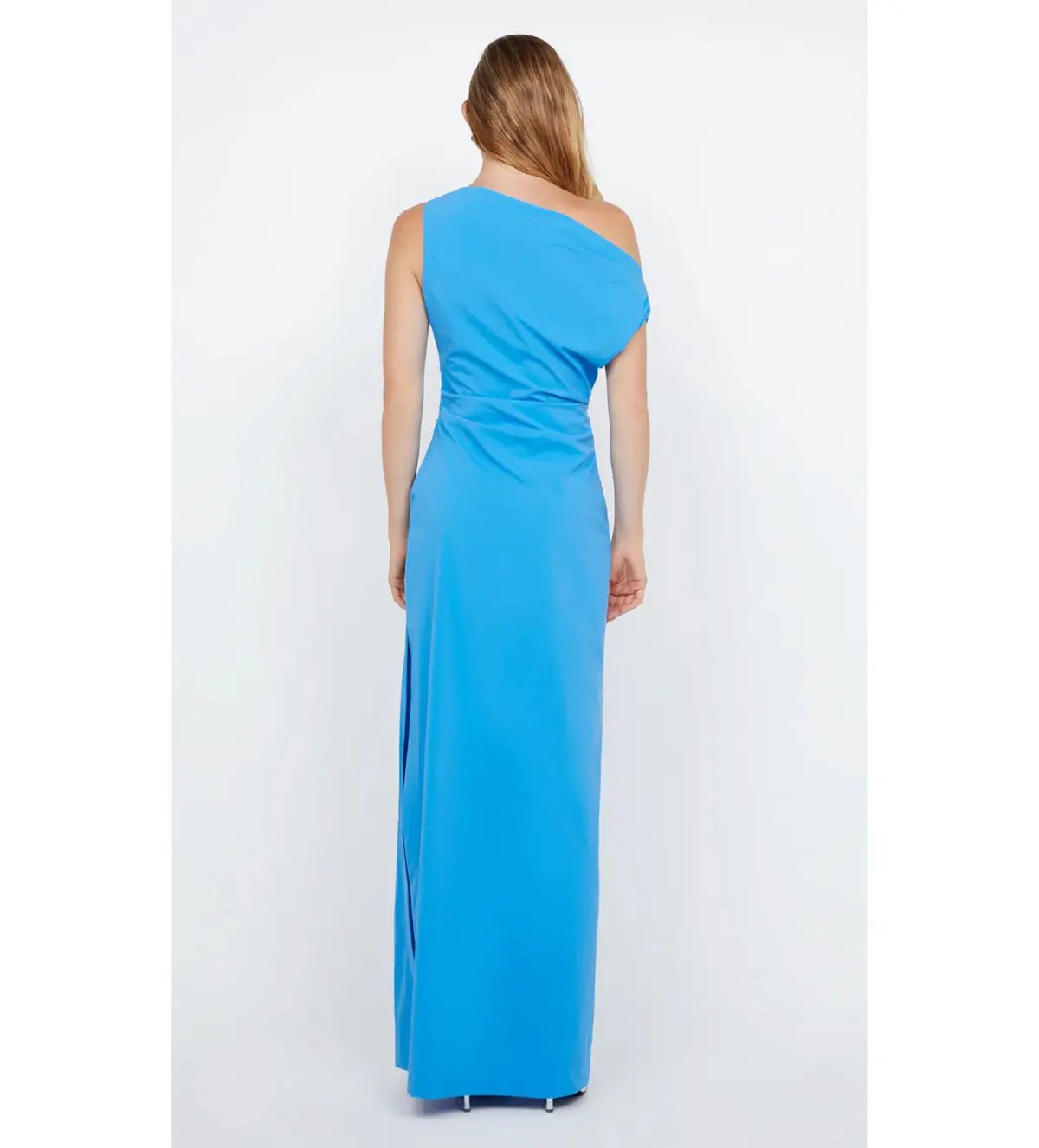 Bec & Bridge Angelina Asym Maxi Dress in Mid Blue Size 8 photo 4