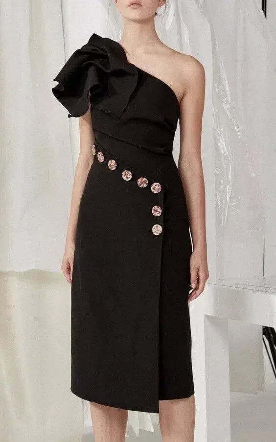 Acler Lynch Dress Black Size 8 photo 6