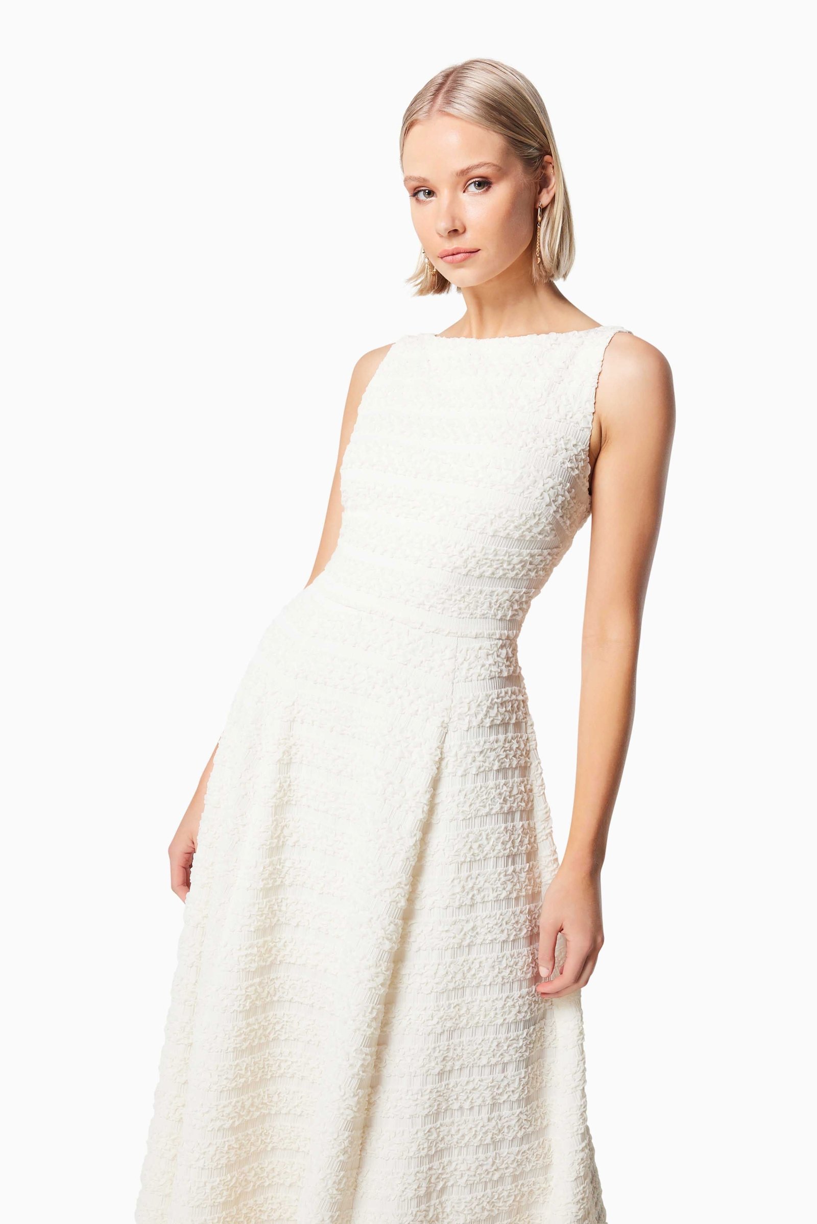 ELLIATT DECANDENCE DRESS - IVORY photo 5