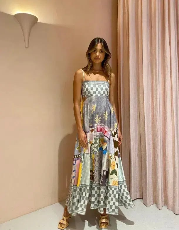 Alemais Emma Gale Sundress In Multi Size 8 photo 2