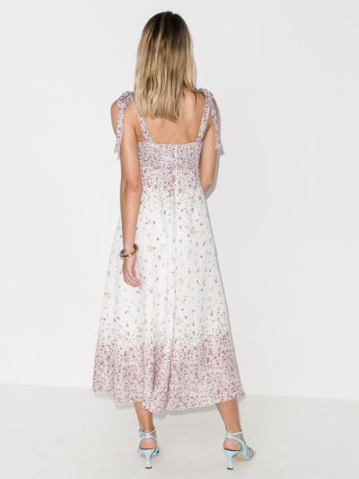 Zimmermann Carnaby Floral Linen Midi Dress photo 4