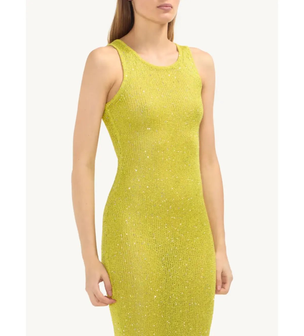 Astra Resort Natalia Dress Chartreuse Sequin Size XS / AU 6 photo 2