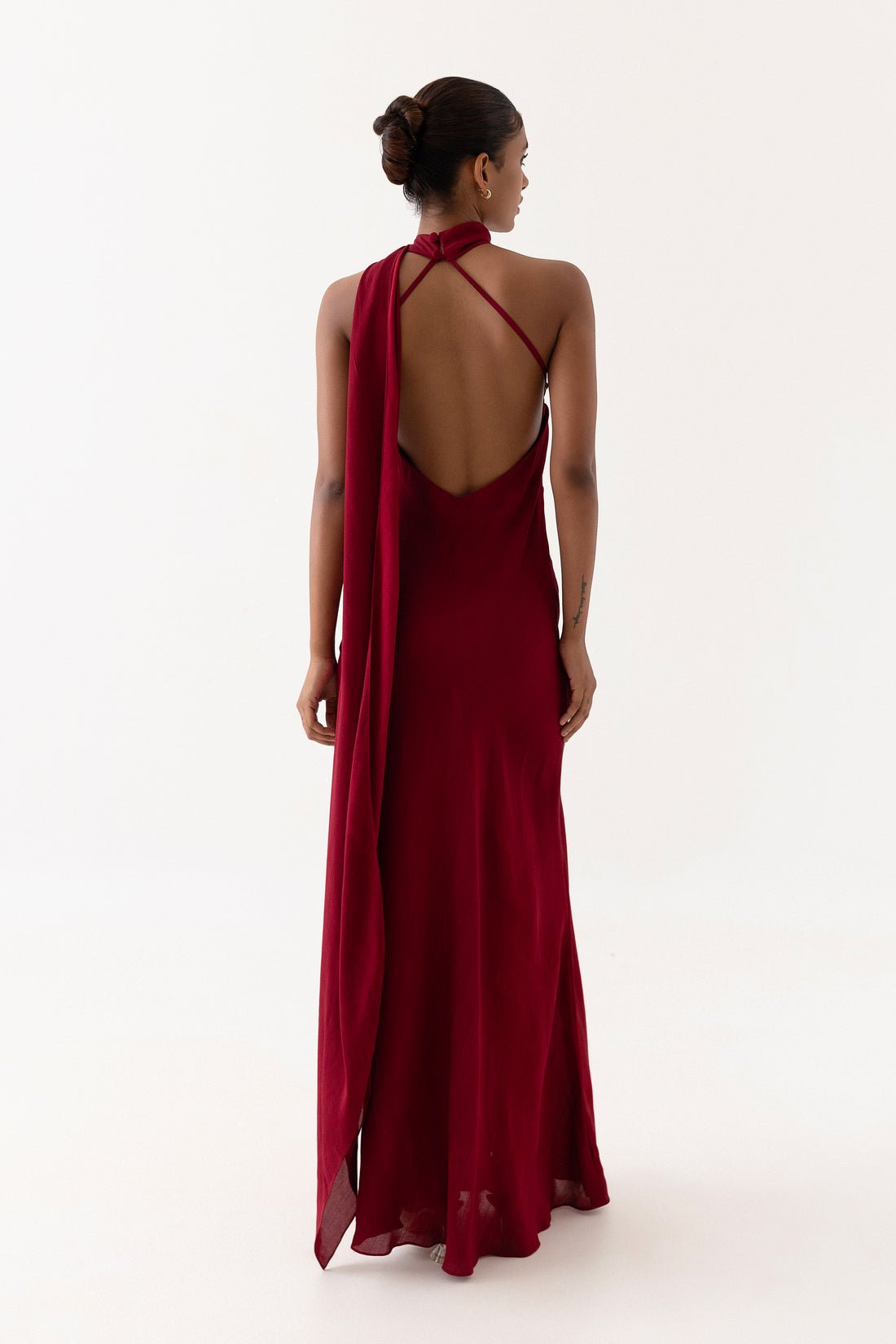 SUMMER AWAY ROSARIO DRESS - SANGRIA photo 6