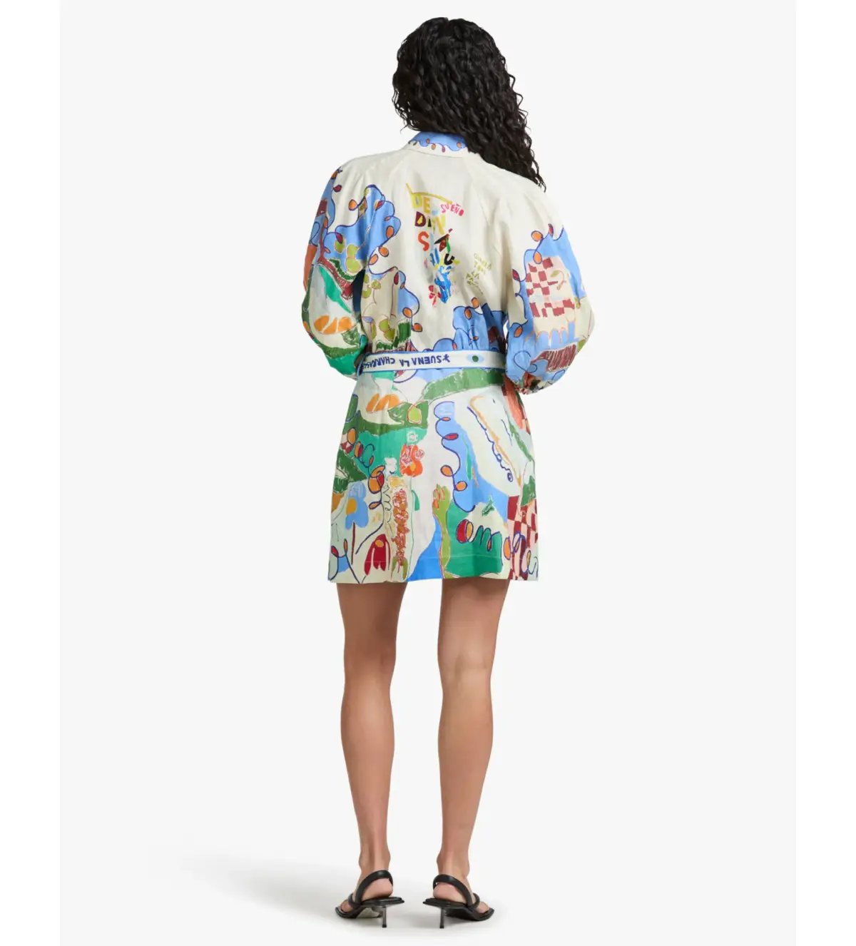 Alemais Nadia Mini Shirtdress Size 12 photo 3