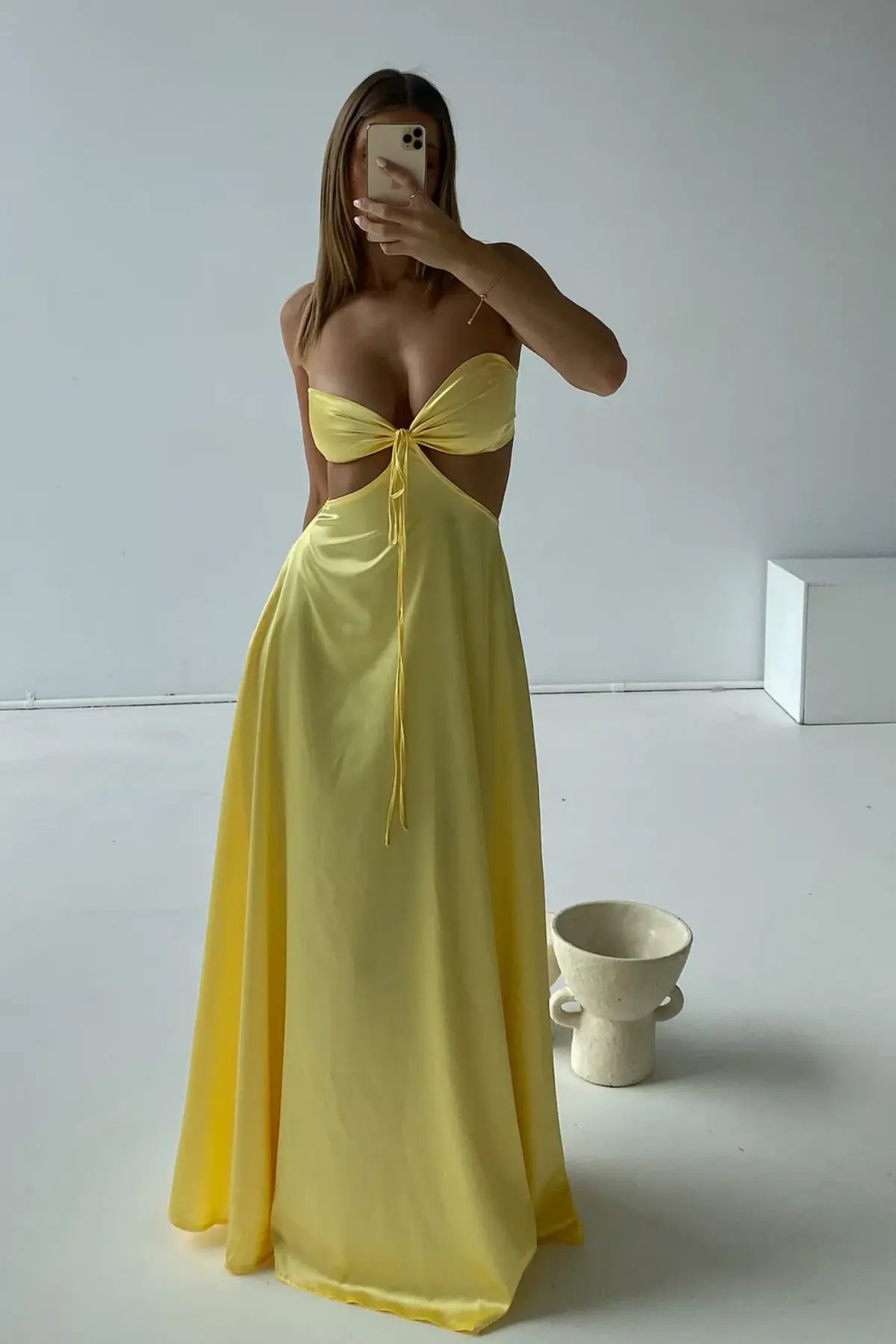 Lane & Sass Lucy Gown in Lemon Size S / AU 8 photo 4