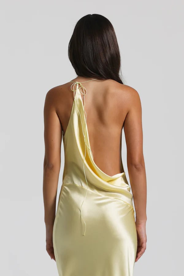 NATALIE ROLT GABI GOWN - LEMON photo 4