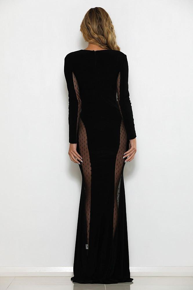 Abyss by Abby Penelope Gown Black Size 6 photo 2