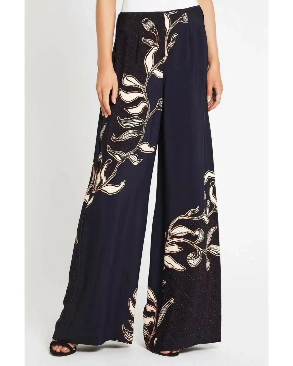 Sass and Bide The Artful Tale Pants Print Size AU 10 photo 2