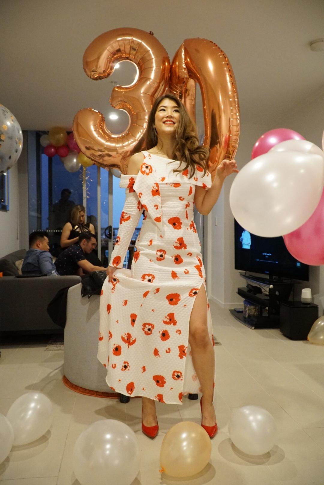 Nicole Finetti Aurora Dress Floral Size 8 photo 2