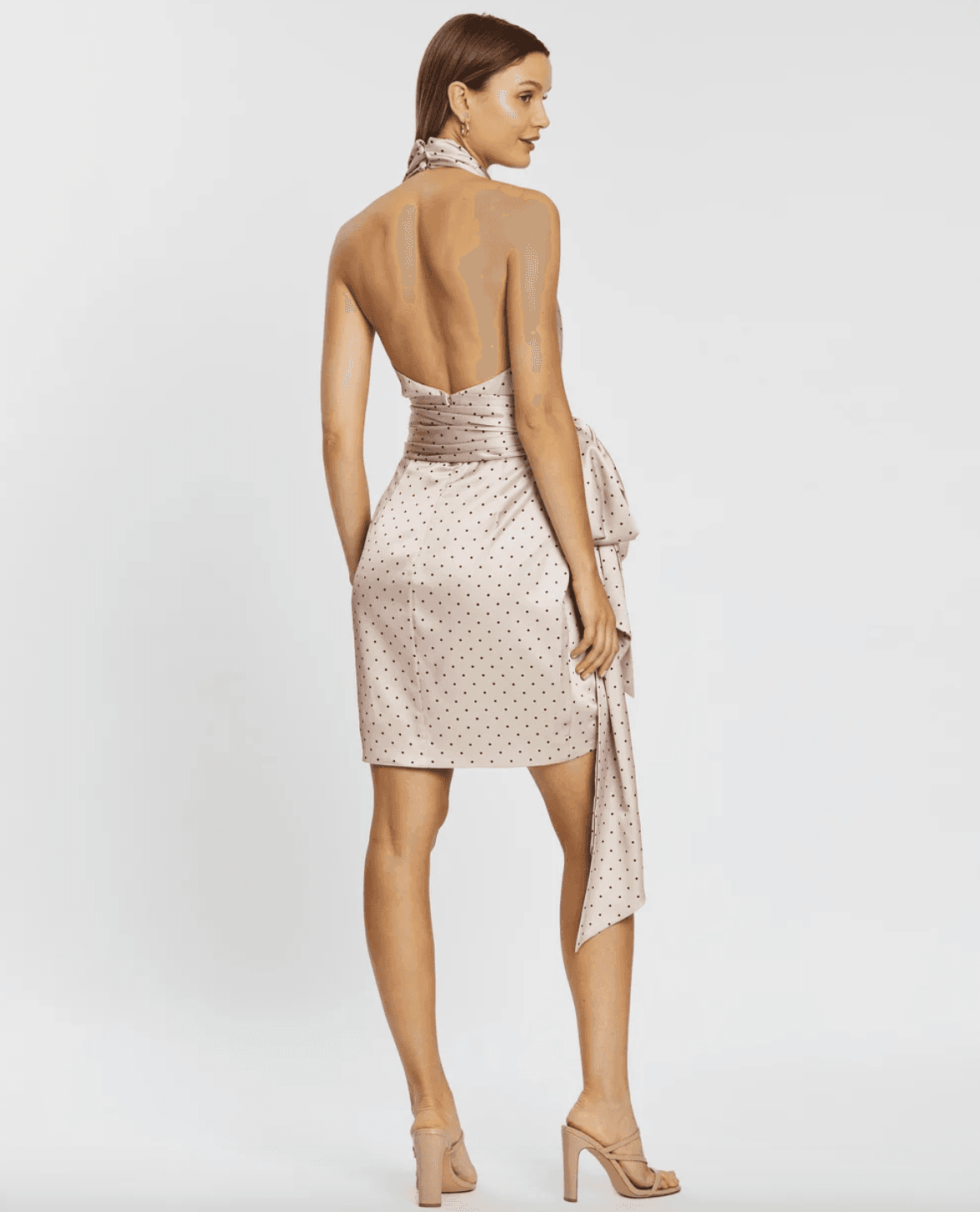 Misha Ceilllia Mini Dress Blush Size 4 photo 3