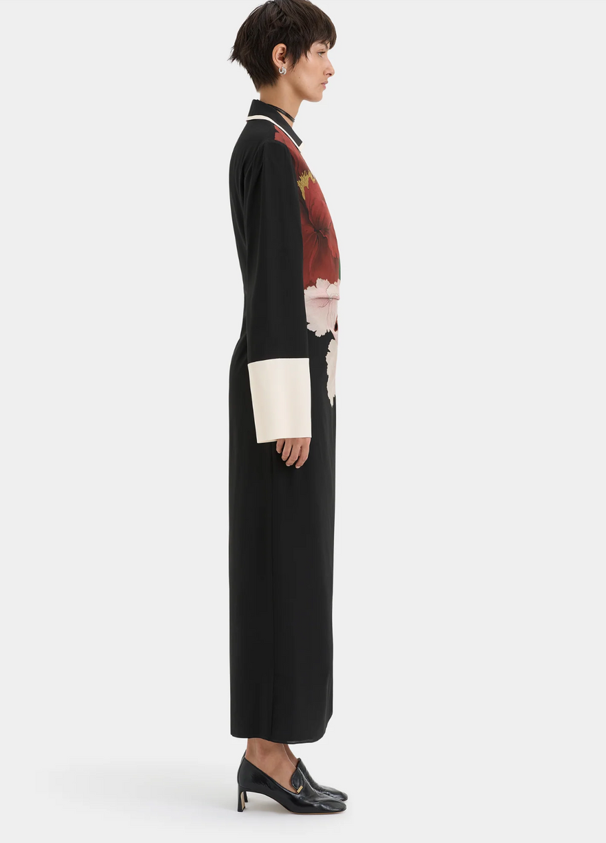 Sir The Label Florian Wrap Shirt Dress photo 4
