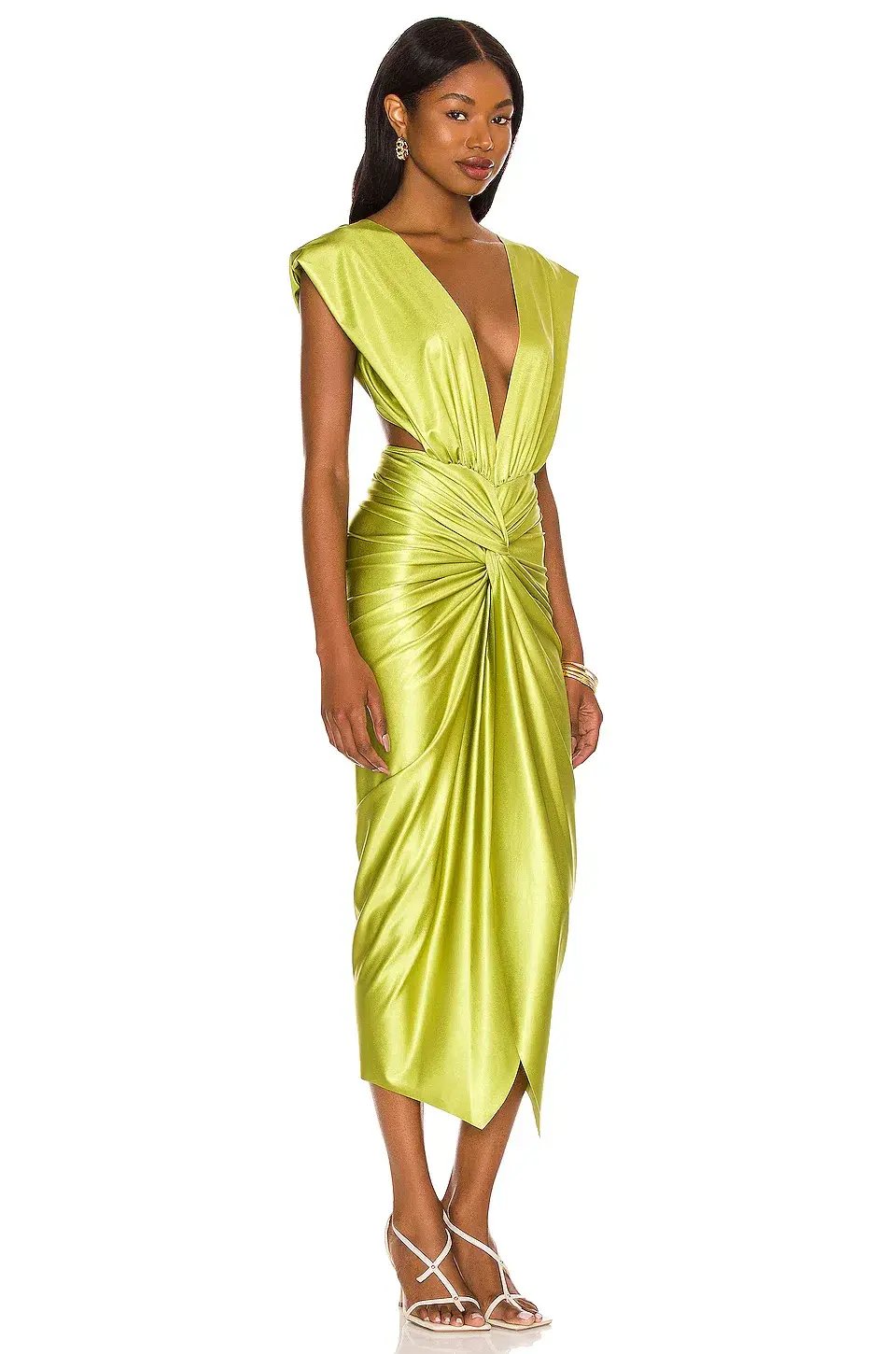 Baobab Mia Dress Light Pistachio Green Size 8 photo 3