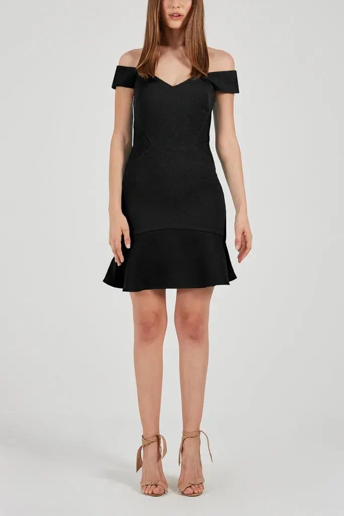 Rebecca Vallance Anise Mini Dress Black Size 8 photo 2