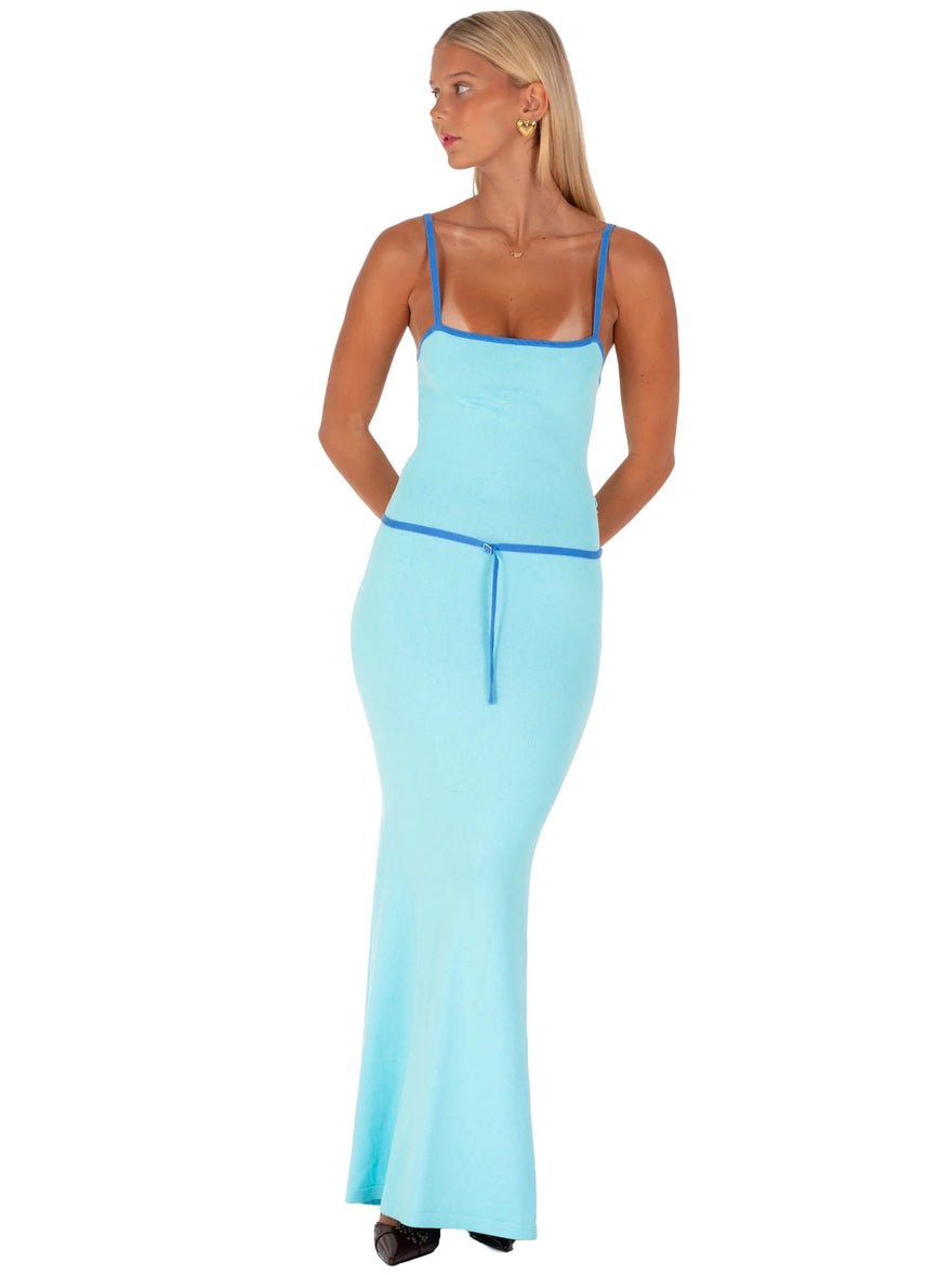 I Am Delilah Belle Maxi Dress Sky Blue photo 3