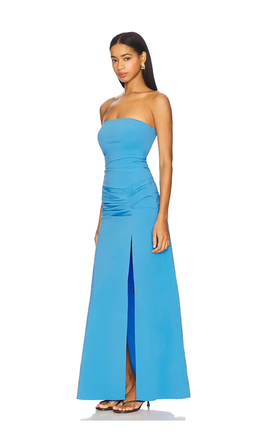 Bec + Bridge Angelina Strapless Maxi Dress Blue Size 10 photo 2