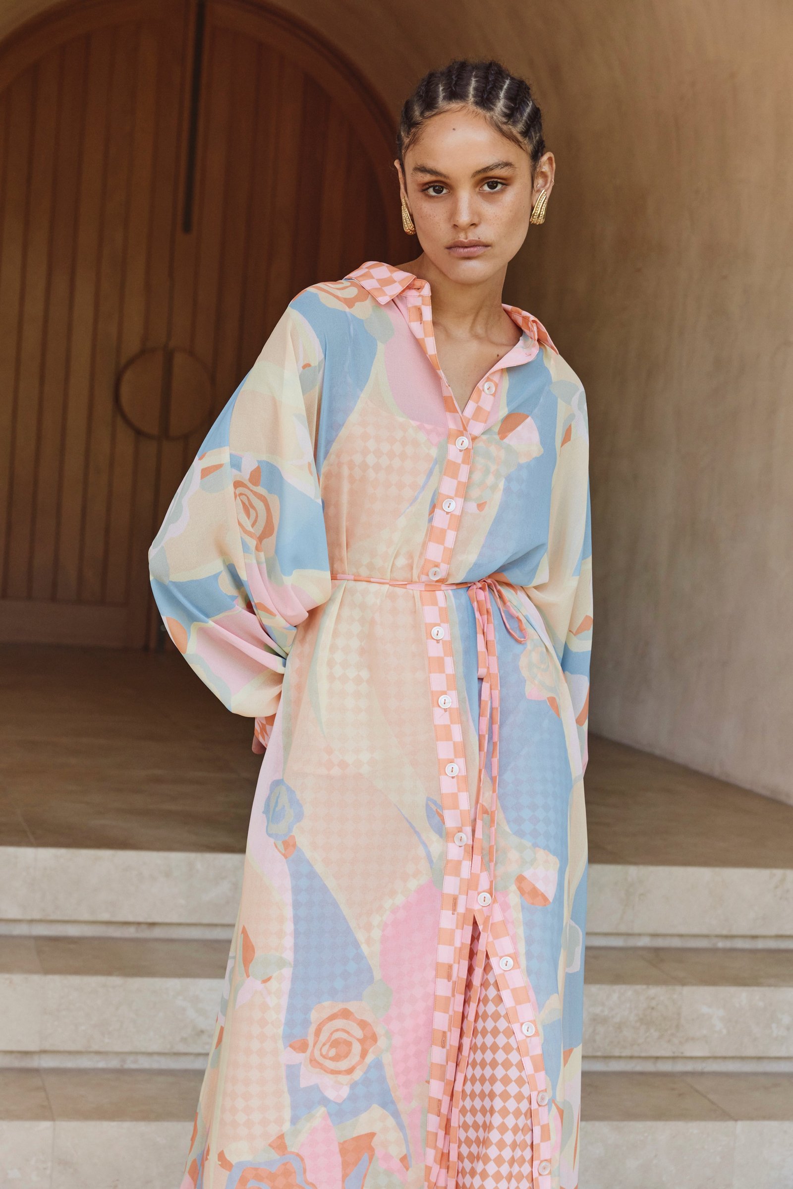 C/MEO COLLECTIVE REPLICA WONDERFUL YOU MAXI DRESS - CABANA FLORAL photo 2