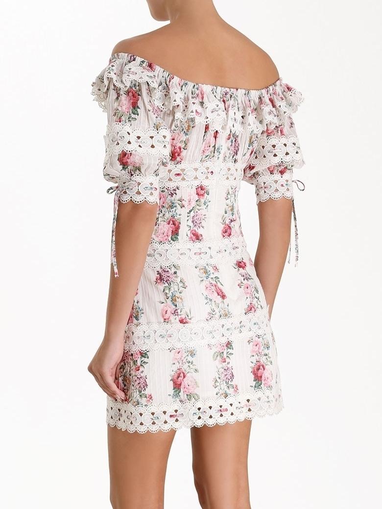 Zimmermann Honour Pintuck Panelled Mini  size 8 photo 3