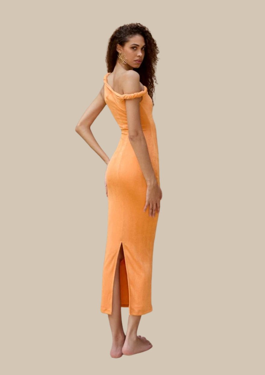 Johansen The Long Poppy Dress Orange photo 2