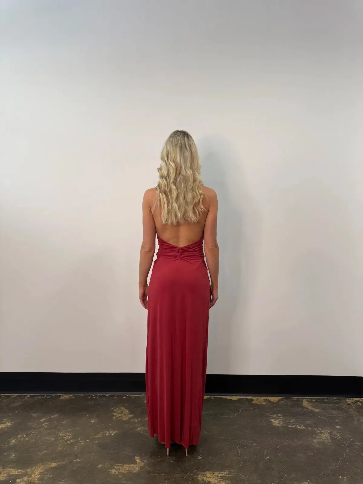 BEC & BRIDGE SUSIE PLUNGE MAXI / RED / SIZE 8 photo 3