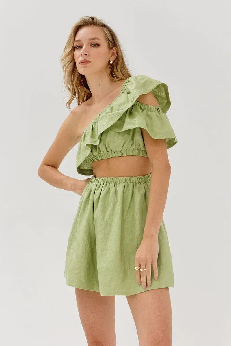 Sovere Studio Promise Reversible Mini Dress Apple Size S/Au 8 photo 3