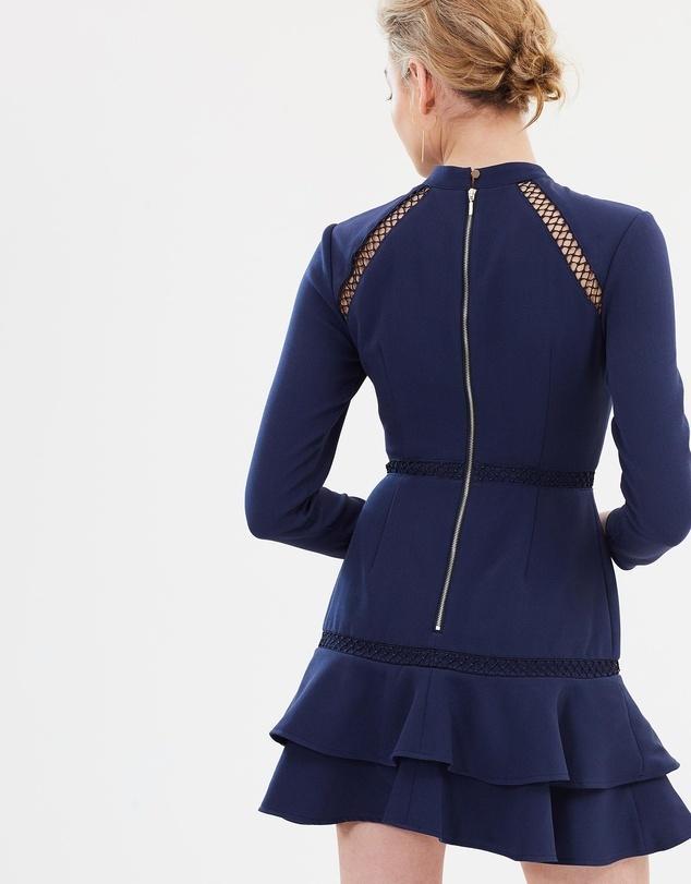Keepsake the Label Wild Things Long Sleeve Dress Navy photo 2