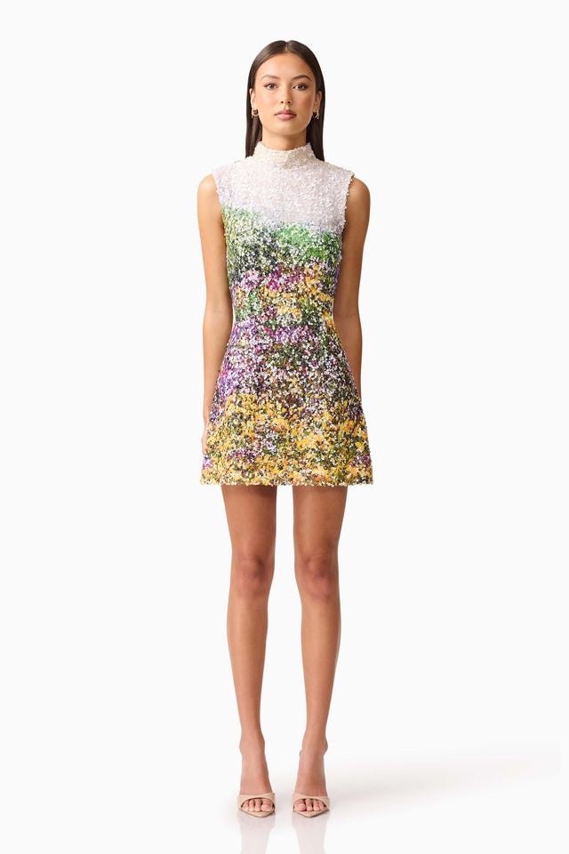 Elliatt Arden Mini Dress - Multi photo 2