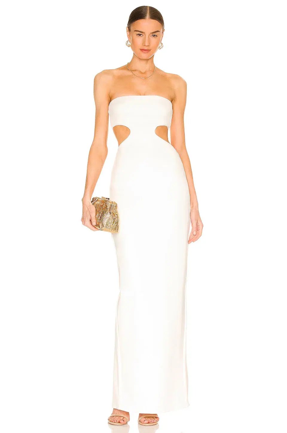 Natalie Rolt Carmen Gown White Size 0 / AU 6 photo 4
